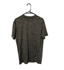 Born Primitive Shirt Mens Small Gray Short Sleeve Athletic Slim Fit Performance