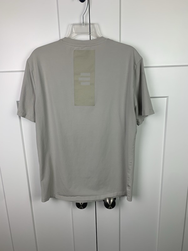 Stack Athletics LARGE Men’s Short Sleeve Tee Beige Gray Athletic workout gallery