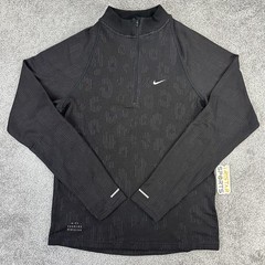 Nike Running Division Pullover Mens Small Half Zip Repel Reflective FZ1121-010