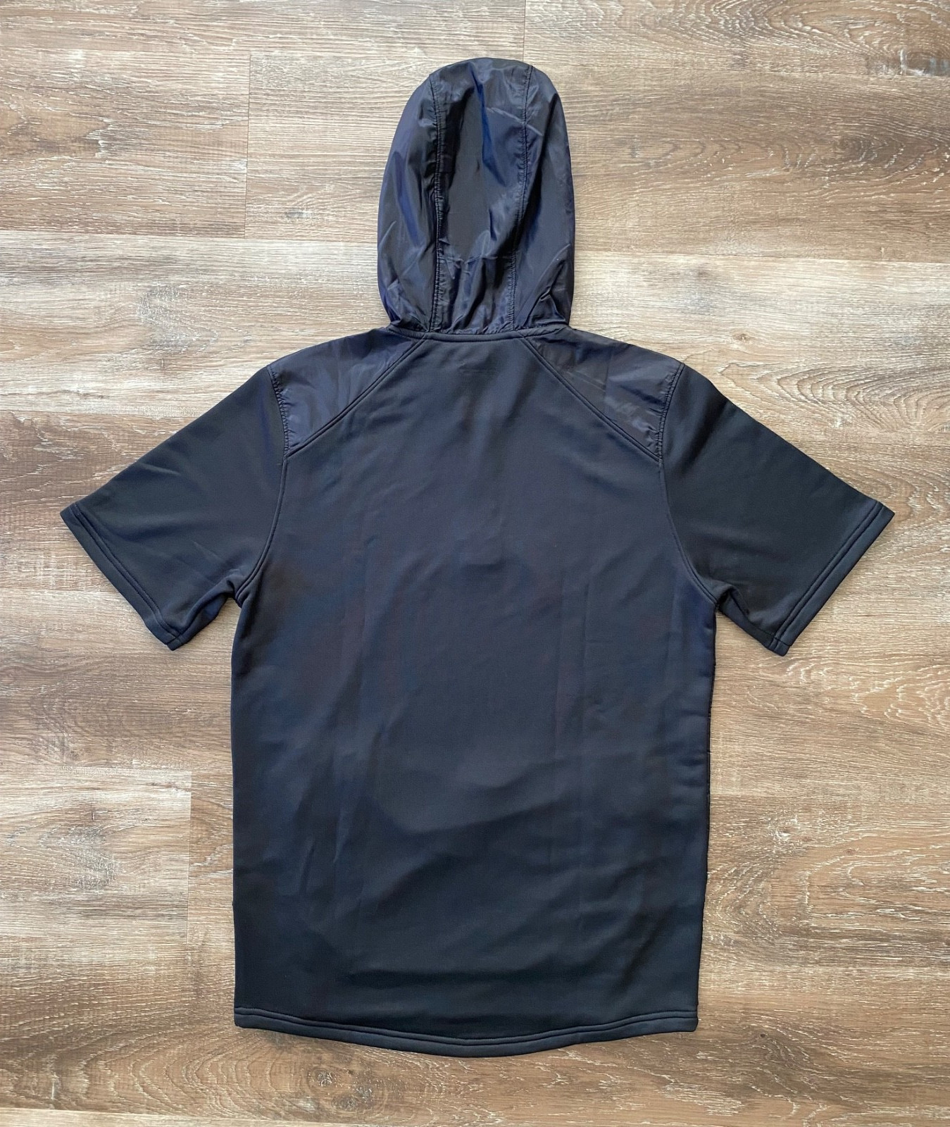 UNDER ARMOUR Loose Fit Command Short Sleeve 1/4 Zip Hoodie~Men's Size SMALL~NWT gallery