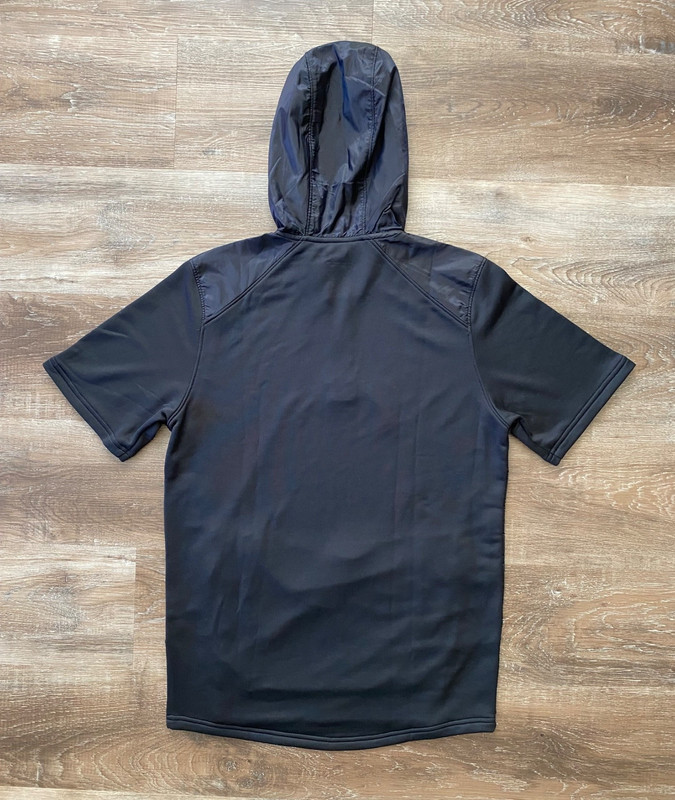 UNDER ARMOUR Loose Fit Command Short Sleeve 1/4 Zip Hoodie~Men's Size SMALL~NWT gallery