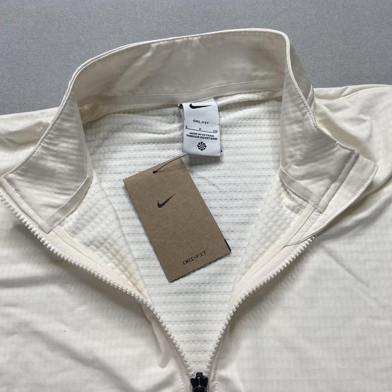 FD5837-110 Nike Dri-Fit Victory 1/2 Zip Golf Jacket Pullover Off White Size S gallery