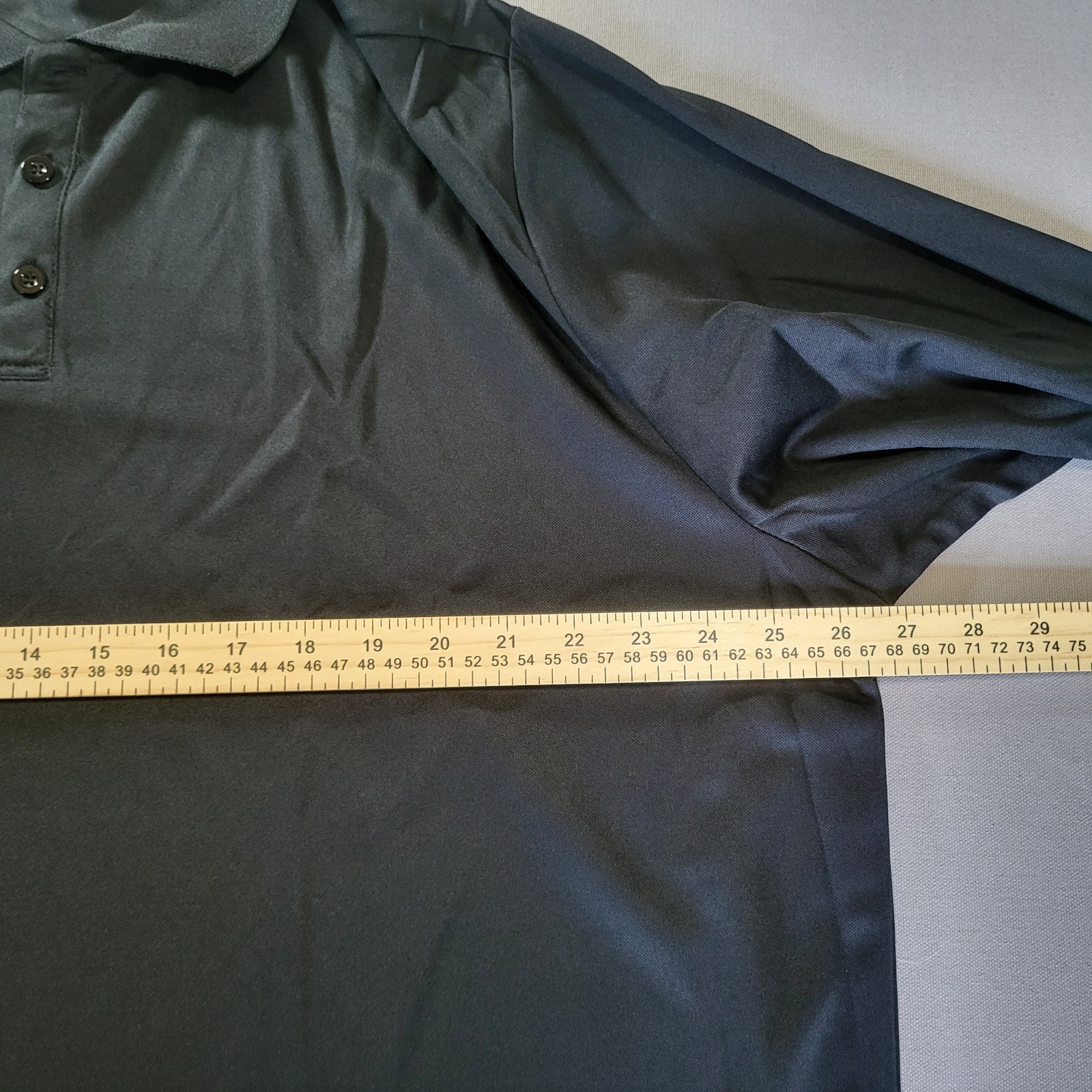 Men's 3XL Black Long Sleeve Performance Shirt gallery