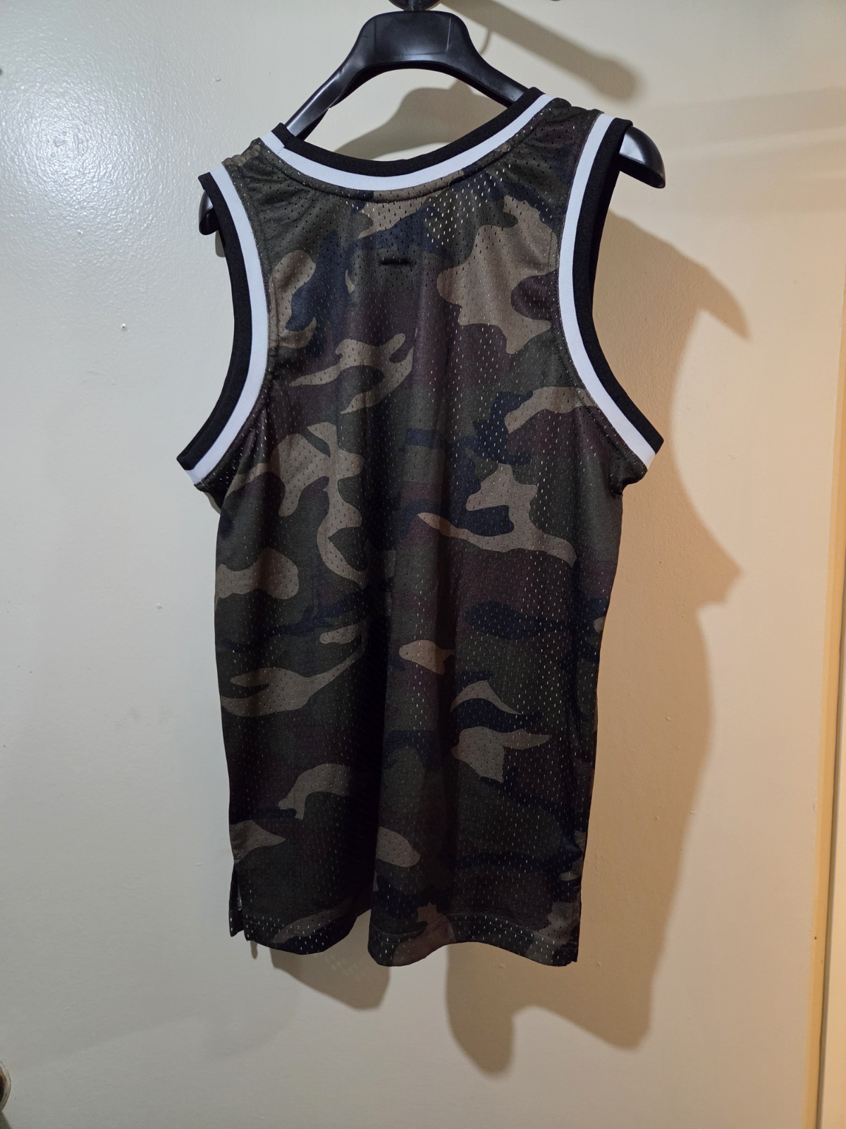 CSG Men's Camouflage Mesh Tank Jersey Size M Lightweight Polyester Round Neck gallery