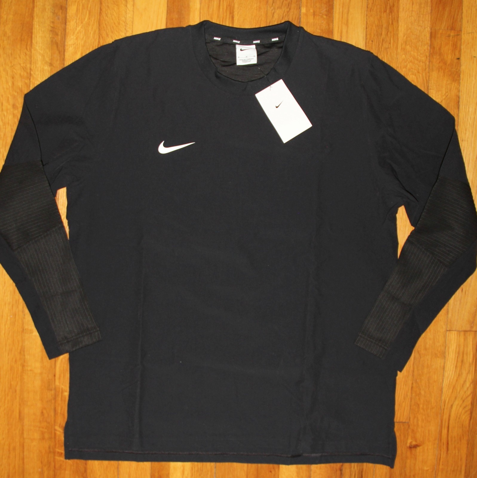 Nike Dri-Fit Lightweight Player Pullover Baseball Mens M Black FD4291-049 New gallery