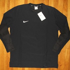 Nike Dri-Fit Lightweight Player Pullover Baseball Mens M Black FD4291-049 New