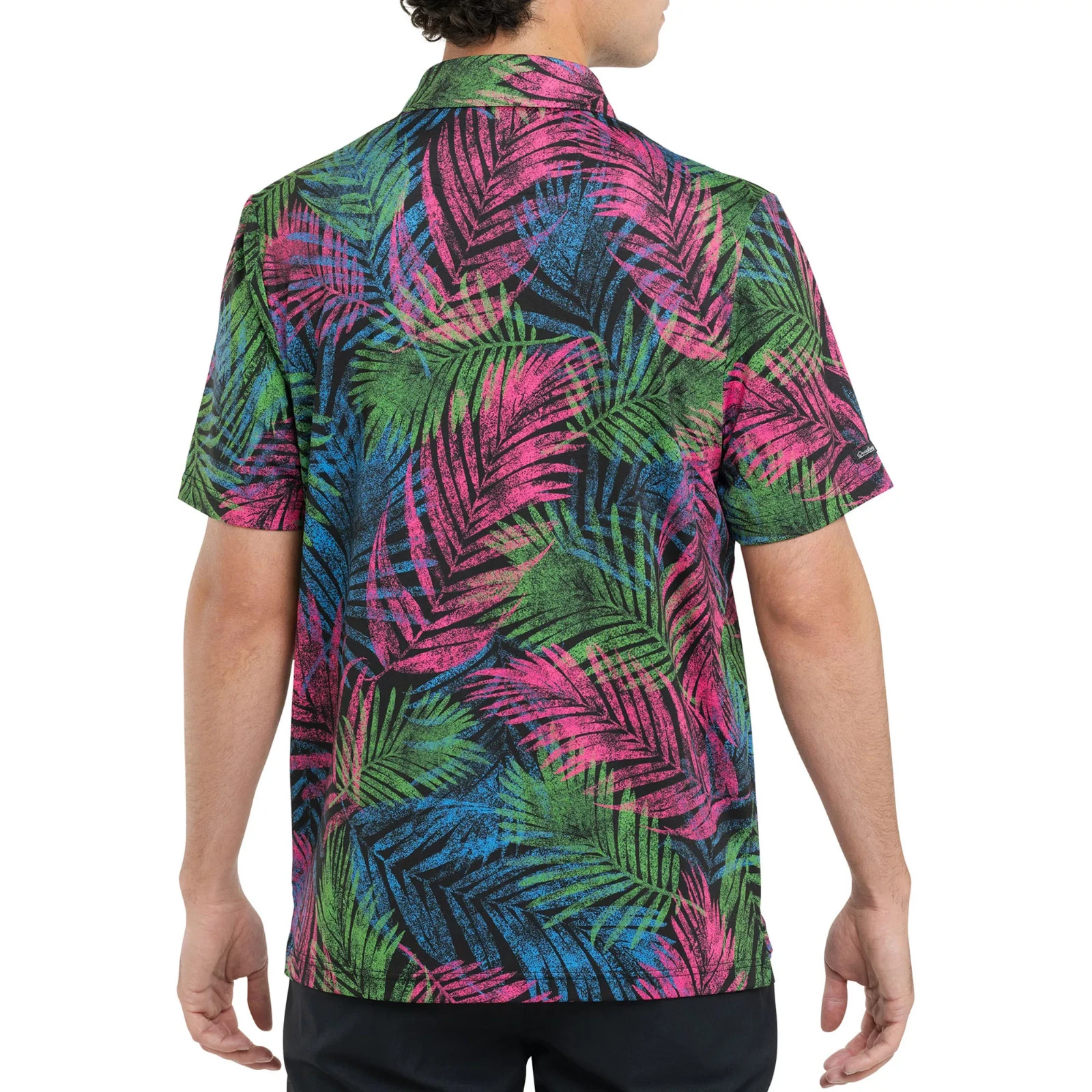 Good Good Golf Men's Night Palm Golf Polo Shirt - SIZE SMALL NEW FREE SHIP gallery