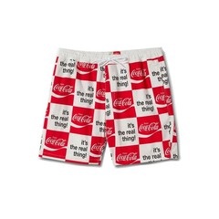Brixton x Coca-Cola “Voyage” 18″ Shorts (White) Casual Trunks