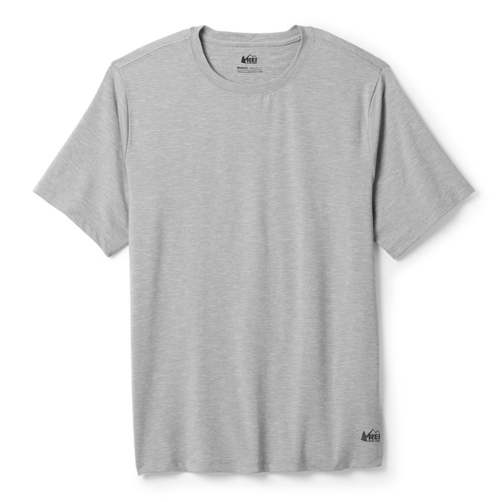 REI Co-Op Active Pursuits Gray T-Shirt Active Athleisure Running Size XL