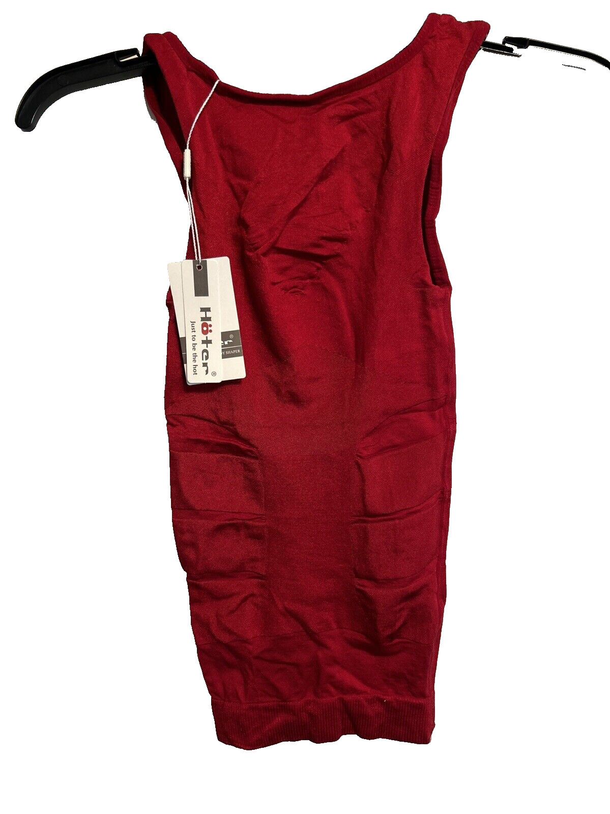 Hoter Men's Body Shape Vest, Red, Small gallery