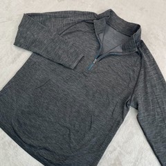 Lululemon Metal Vent Tech 1/2 Zip Pullover Men XL Deep Coal / Black Performance