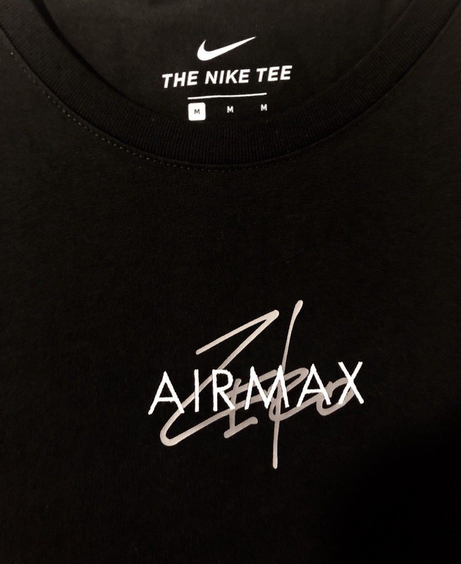 SZ SMALL 🆕🔥 Nike Air Max Zero Men's Black Extended Hem Long T-Shirt 898206-010 gallery