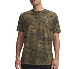 Under Armour Men’s Project Rock All Over Print Short Sleeve T-shirt Green, M
