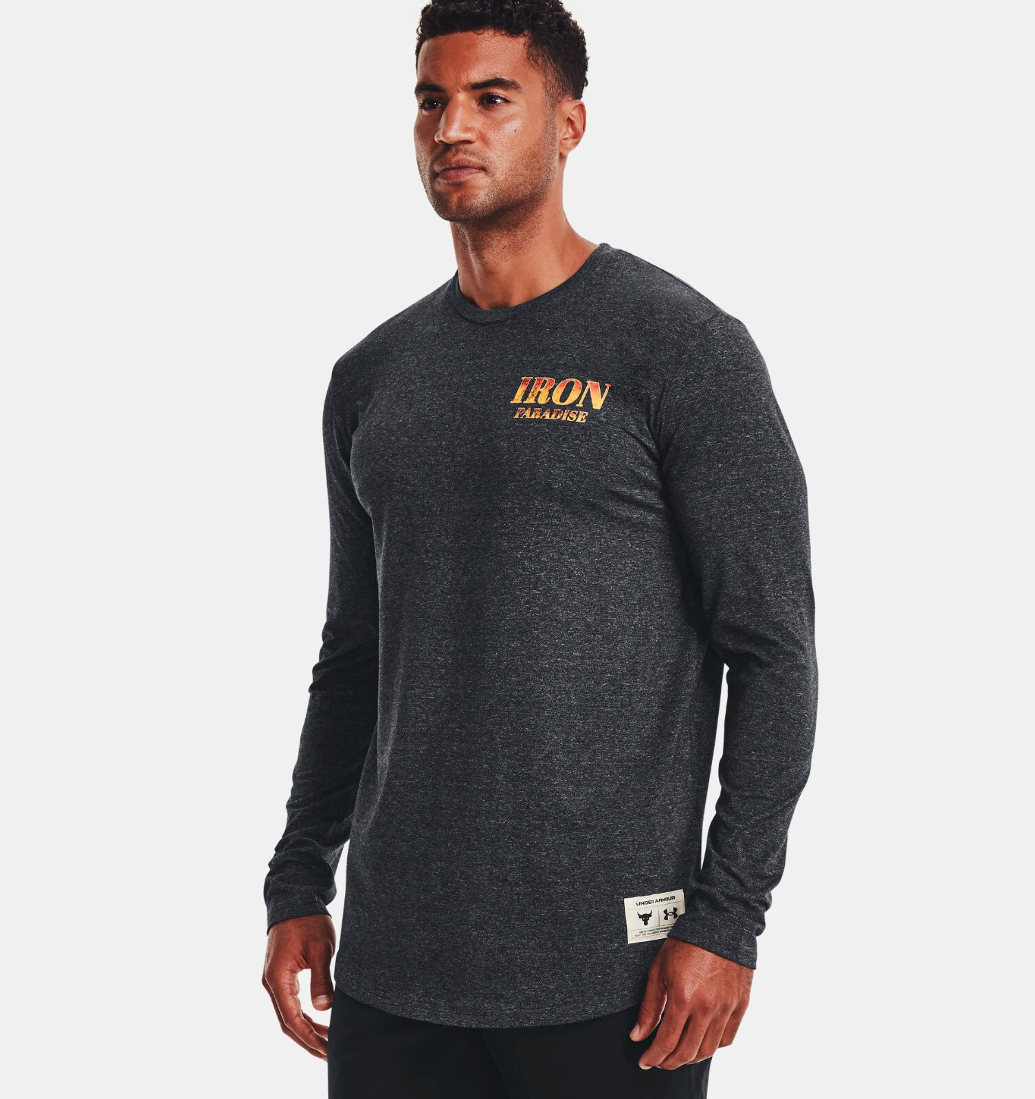 Under Armour Men's Project Rock Outlaw Iron Paradise 1367119-001 Size S gallery
