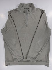 Onward Reserve Performance 1/4 Zip Pullover Mens XL Gray Flow Golf Lightweight