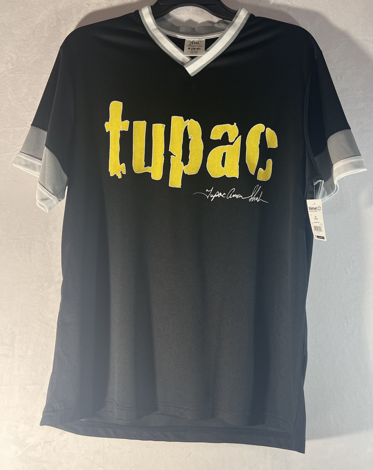 Walmart Exclusive Tupac Shakur 2 Sided Baseball Jersey NWT Size 2XL gallery