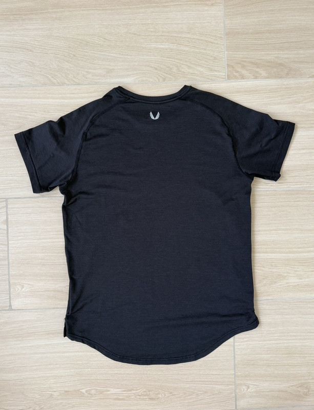 ASRV 3D Lite Established Tee DSG-0557 Black Men's M Gym Training Performance gallery