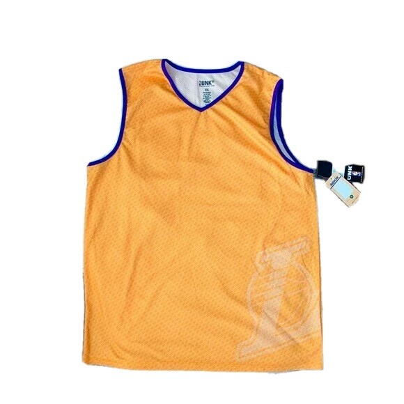 Nba Unk Official Apparel Men's Los Angeles Lakers Muscle Tank Top XXL Yellow gallery