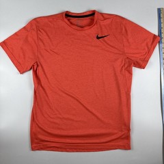 Nike – Dri-FIT T Shirt Short Sleeve – Men’s L – Orange – 100% Polyester