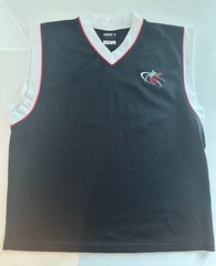 Vintage AND 1 Black Basketball Jersey Mens XL Sleeveless Mesh