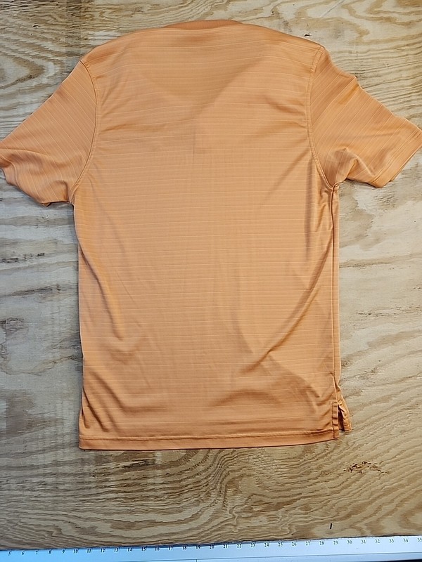 Torrey Pines Logo Orange Ashworth Golf Polo Shirt Mens Large Lightweight Poly gallery