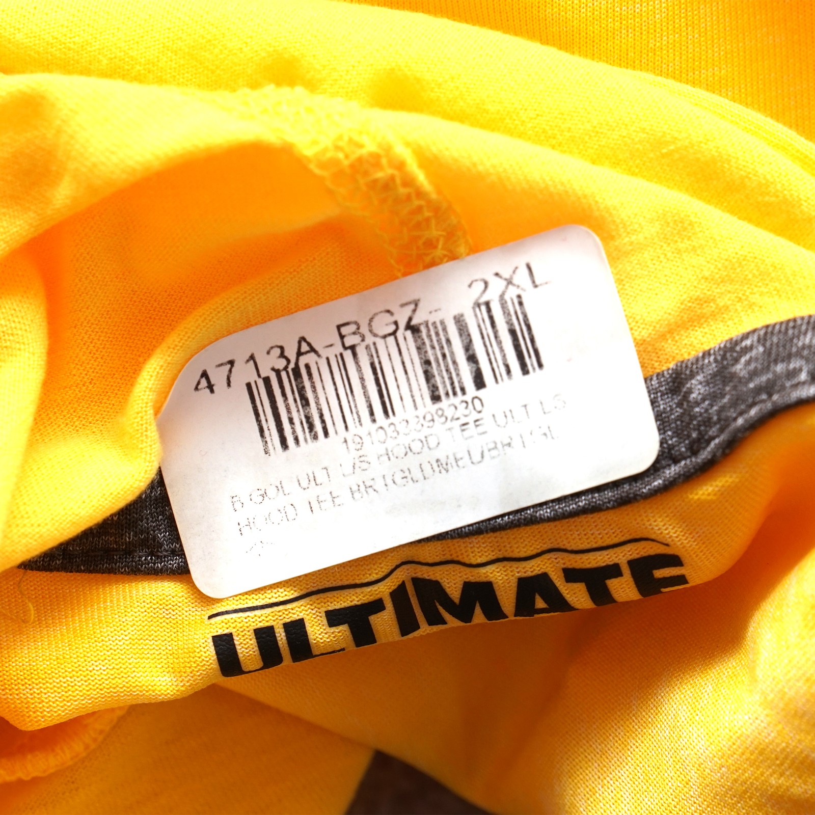 Adidas Men's Gold Ultimate Climalite Hooded T-Shirt gallery
