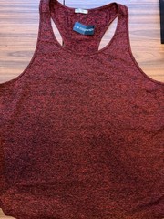 Men’s Tank Top Gym Red Camo Size 2xl