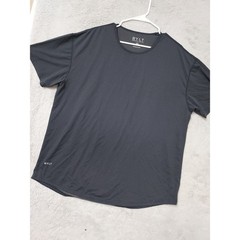 Bylt Shirt Men XXL Premium Basics Athletic Performance Short Sleeve Navy Pin Dot