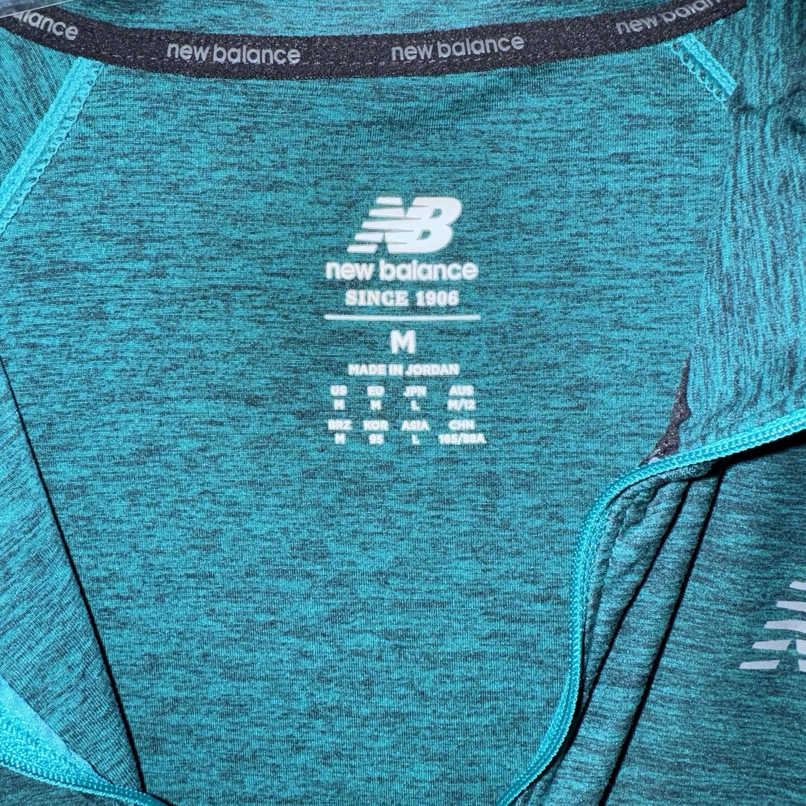 New Balance Tenacity Pullovers 1/4 Zip Navy Sweater Training Fit Men’s Size M gallery