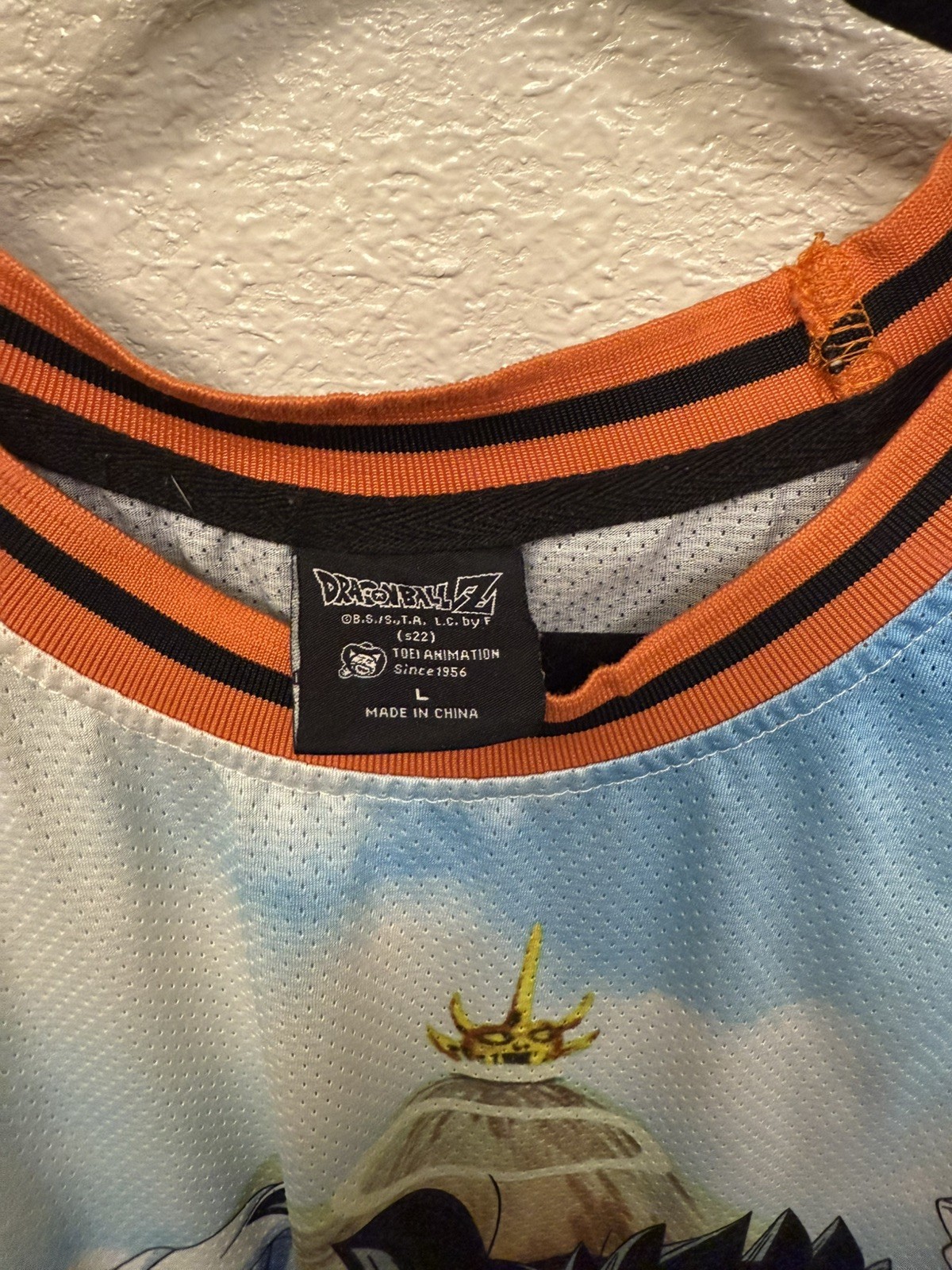 Dragon Ball Z Basketball Jersey Men's Large AOP Anime Cartoon (AUTHENTIC) gallery