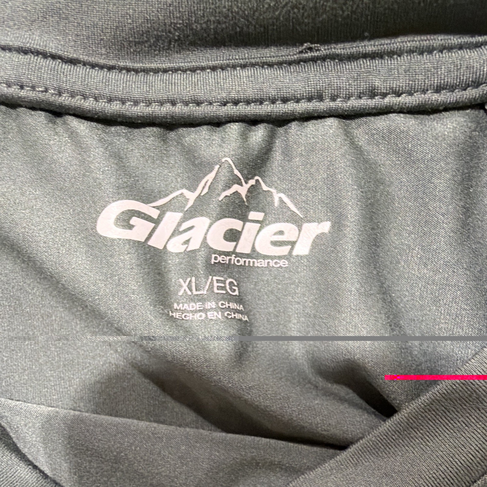 Glacier Performance Men's XL Green Solid Activewear Crew Neck Short Sleeve Tee gallery