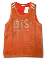 $525 Bally Mens Tank Top Color Rust, Size XXL, EU 56 Made in Italy