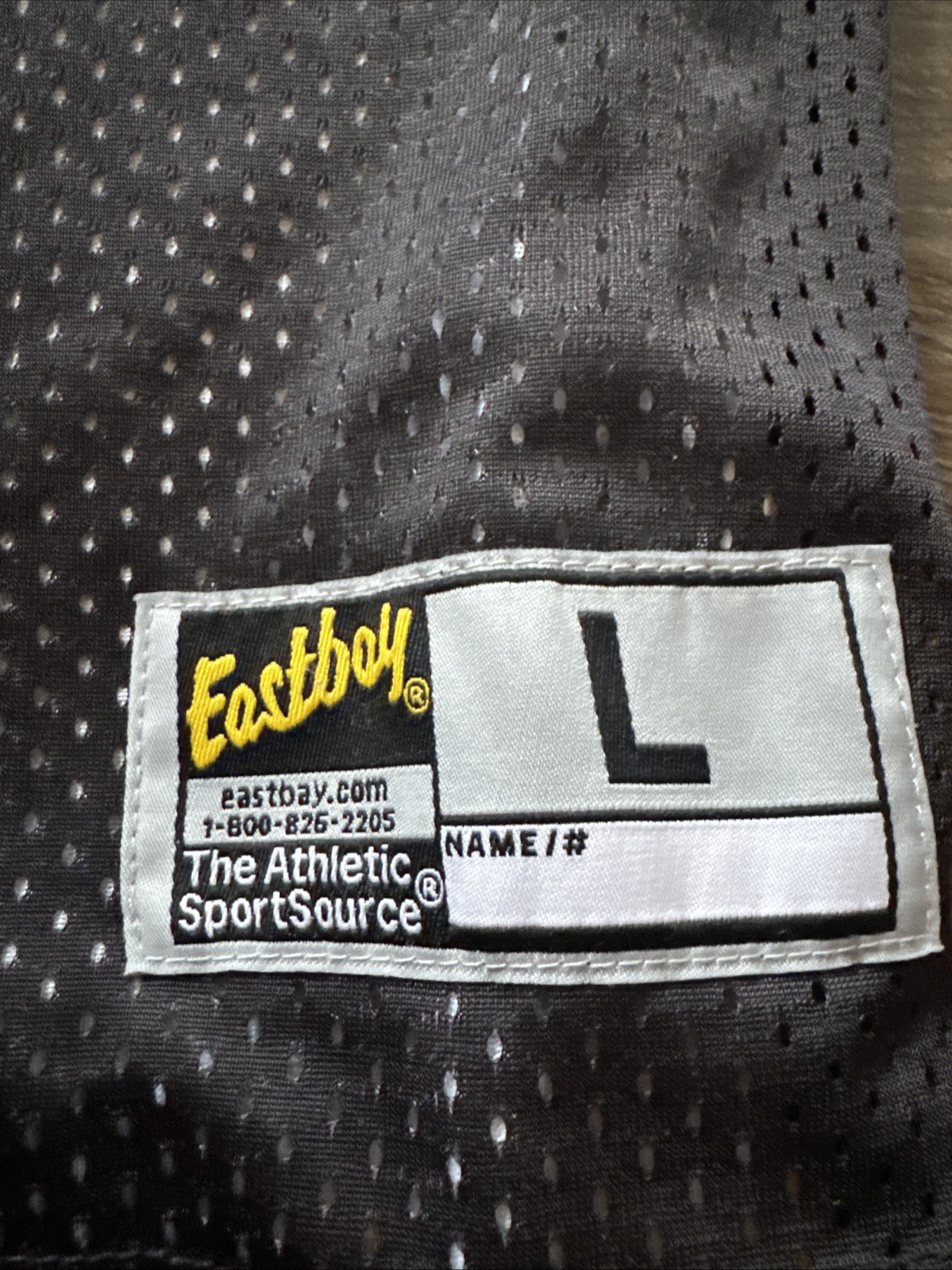 Eastbay Reversible Basketball Practice Jersey (B&W) - The Tribe (LG) gallery