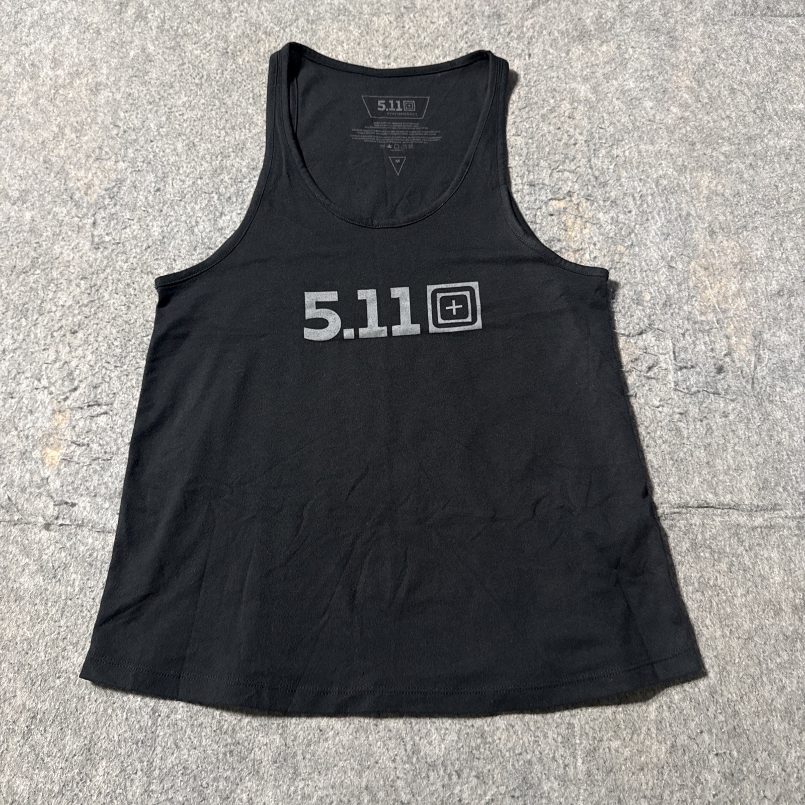 511 Tactical Performance Tank Top Men S/M Unisex Black Logo Gym Training Workout gallery