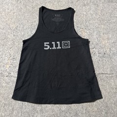 511 Tactical Performance Tank Top Men S/M Unisex Black Logo Gym Training Workout