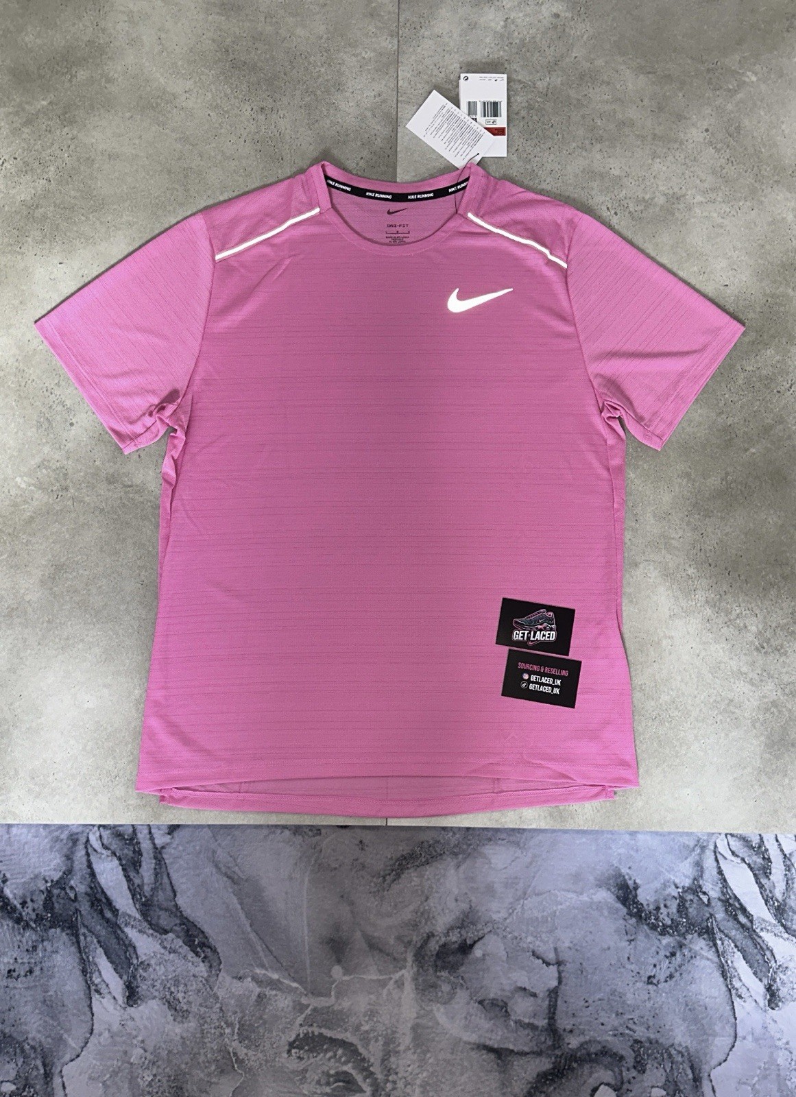 Nike Miler 1.0 T-Shirt | Playful Pink | Medium | Brand New With Tags ✅ gallery