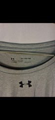 Under Armour Men’s 4XL Big & Tall Loose HeatGear Crew Neck Tee Gray