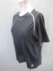 Nike Size S Mens Blk Short Sleeve Crew Neck Athletic Sport Activewear TShirt 509