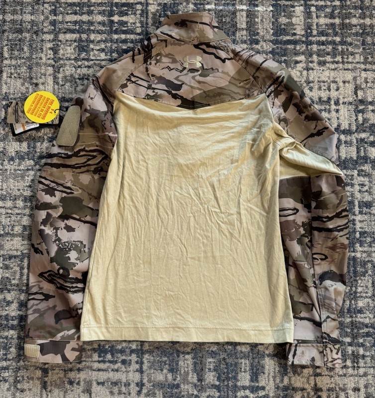 Under Armour Tactical Combat Camo Long Sleeve Military Shirt Men’s Size S NWT gallery