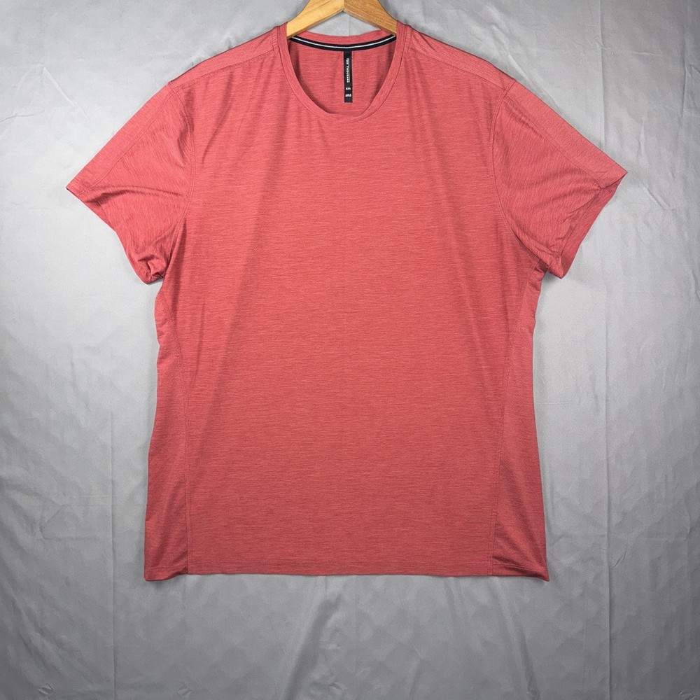 Ten Thousand Shirt Mens 2XL Red The Versatile Short Sleeve Athletic Performance