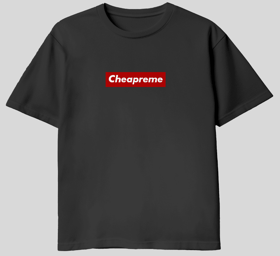 Supreme "Cheapreme" Funny Tee gallery
