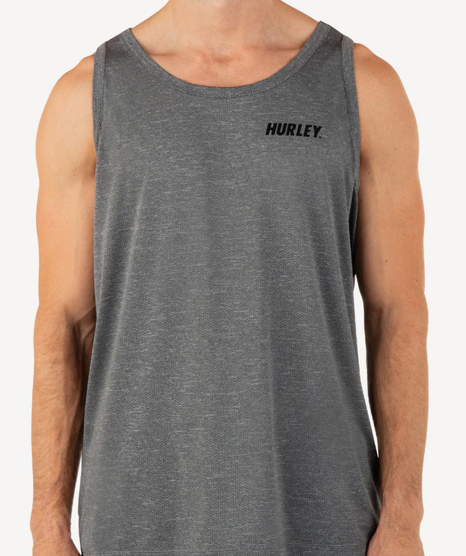 Hurley Men's H2O-Dri Outback Tank Top | Grey | Large gallery
