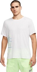 Nike Breathe Hyper Dry Wild Run White Short Sleeve Shirt XL