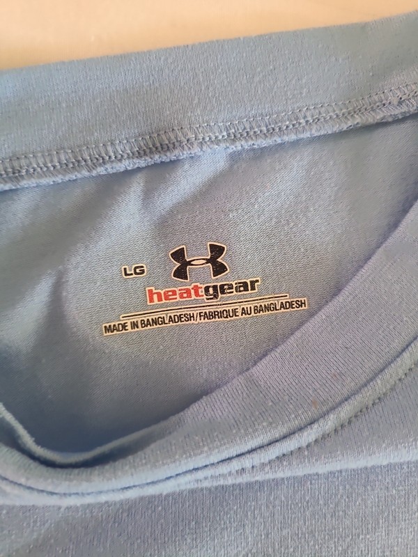 Under Armour light blue men's Large. Ship Now Please Look At Pictures gallery
