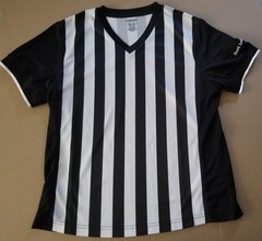 Foot Locker Employee Referee Uniform Jersey Adult XL Short Sleeve V-Neck Shirt