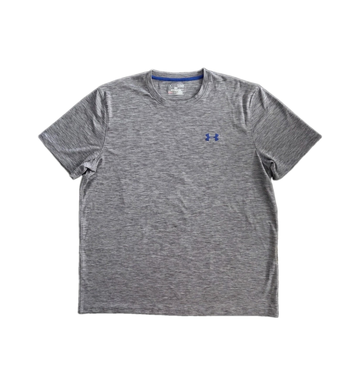 Under Armour Loose Short Sleeve T-Shirt Heather Gray Blue Men's Size XL gallery