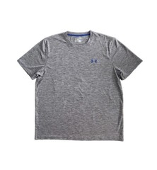 Under Armour Loose Short Sleeve T-Shirt Heather Gray Blue Men’s Size XL