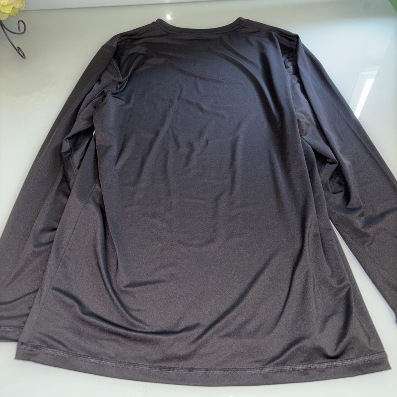 RealTree Long Sleeve Dri Fit Performance Black Shirt Mens Large (36-38) NWOT gallery