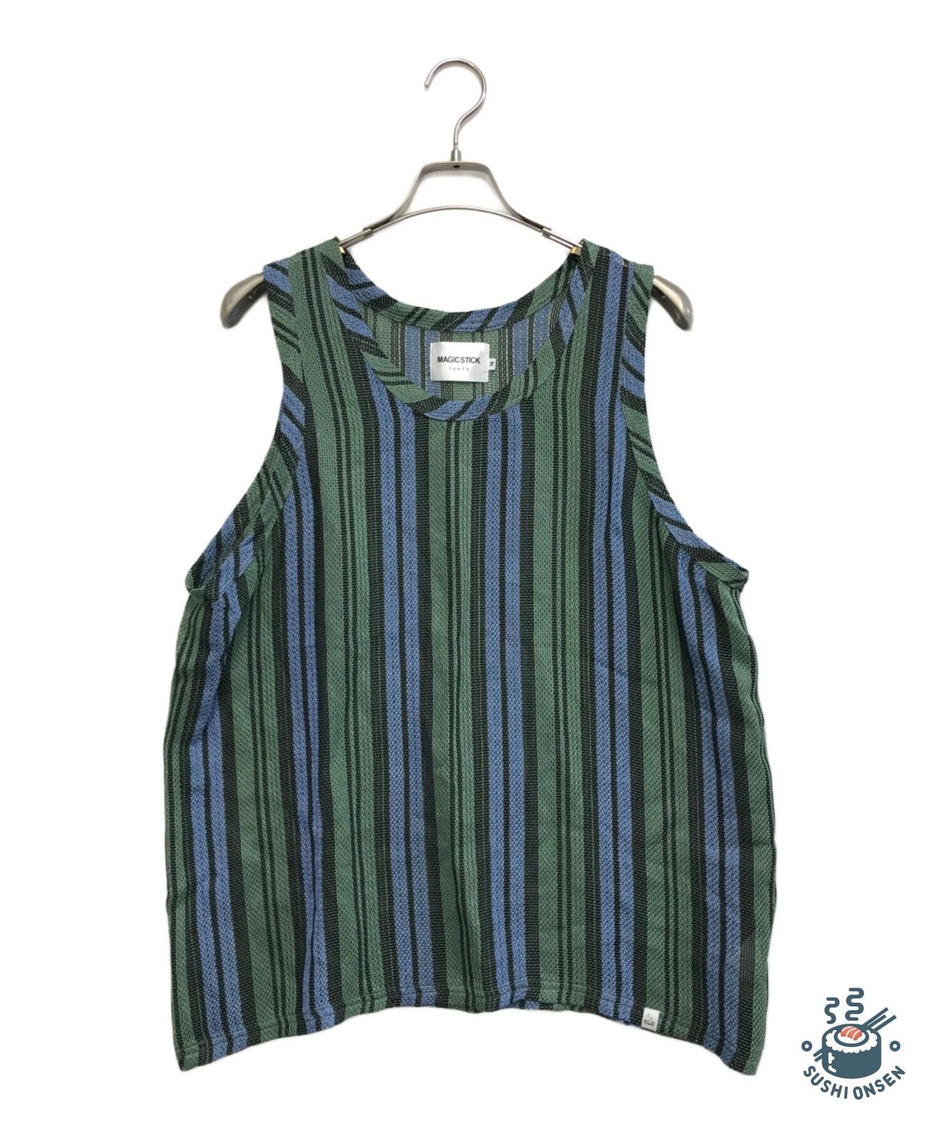 MAGIC STICK RASTA TANK TOP Size: M Blue Men 25SS-MS5-040 gallery