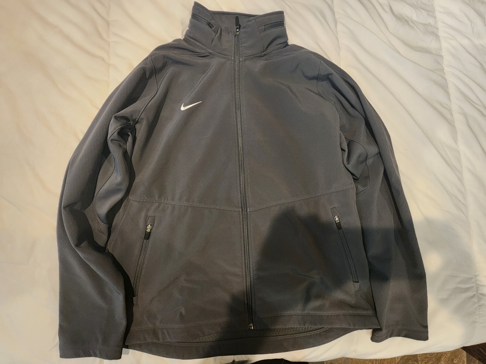 Nike Sphere Hybrid Jacket - Grey (Anthracite) with White Swoosh EUC gallery